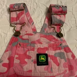 John Deere pink camouflage overalls